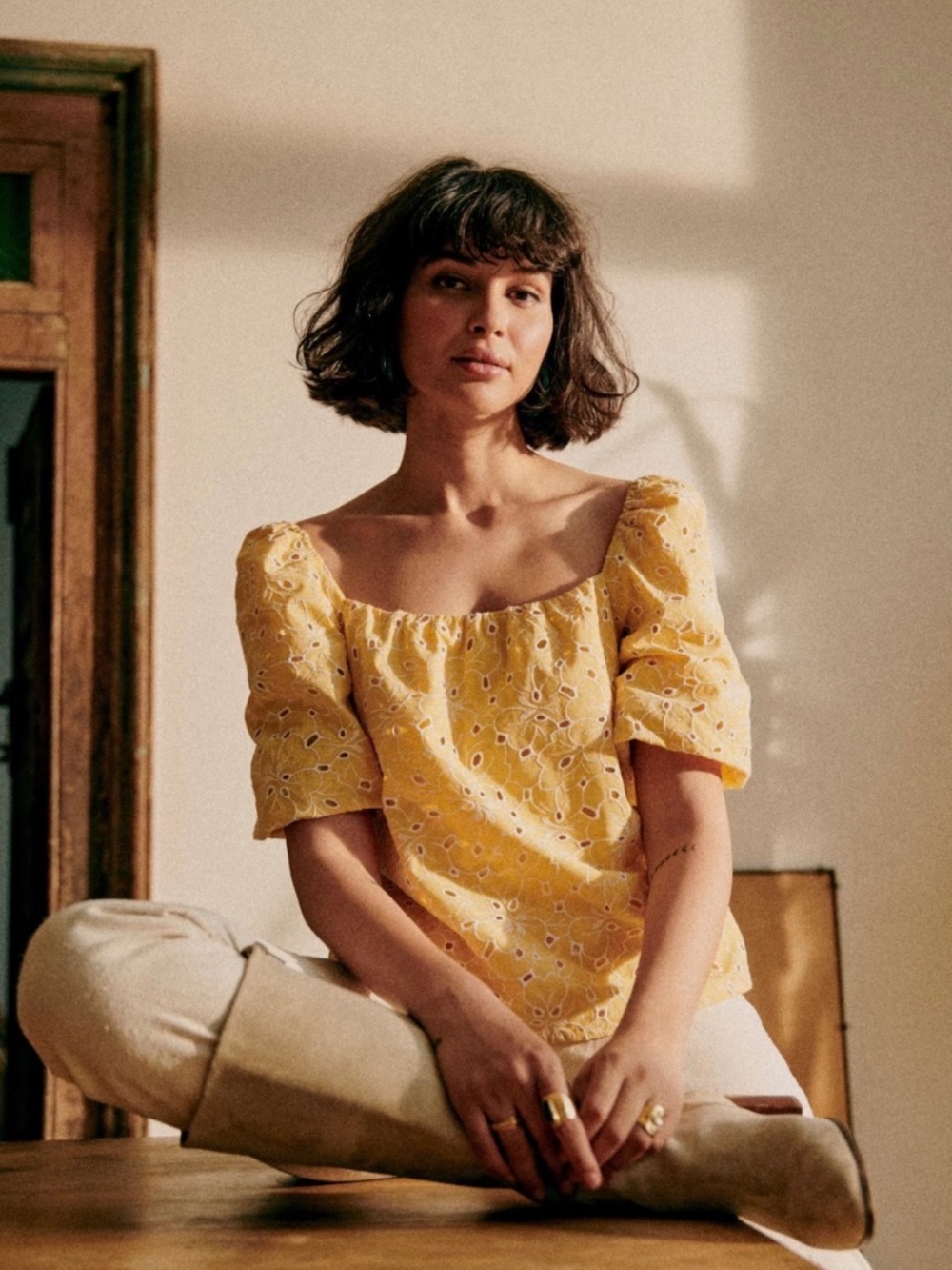 Sezane Lois Blouse